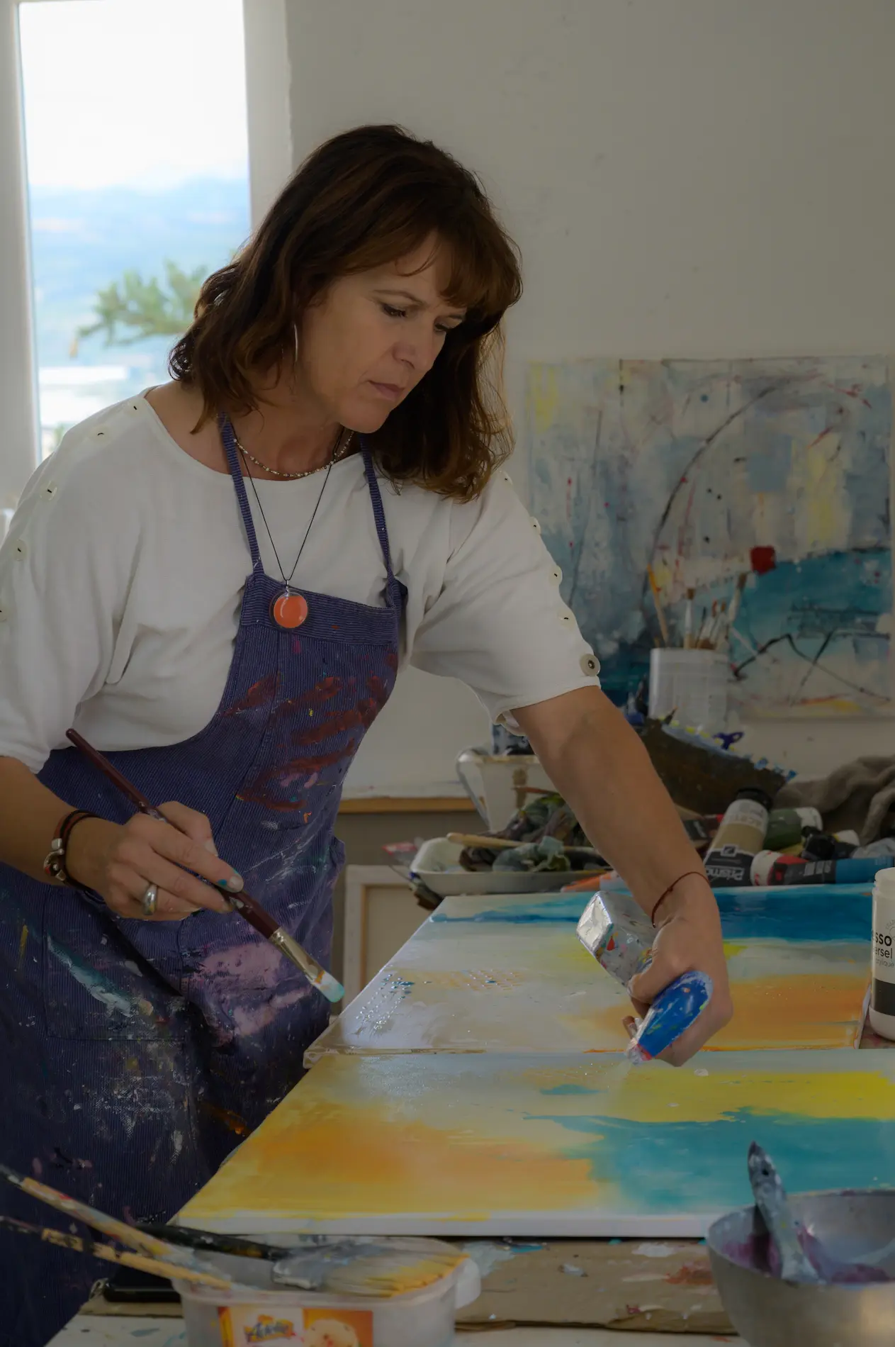 Isabelle De Marco artiste peintre française atelier 4 IDM